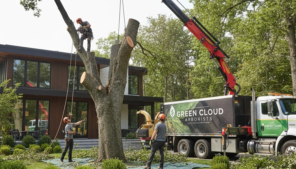Professional landscaping and tree removal in Saugus, MA by Chop Chop Tree experts