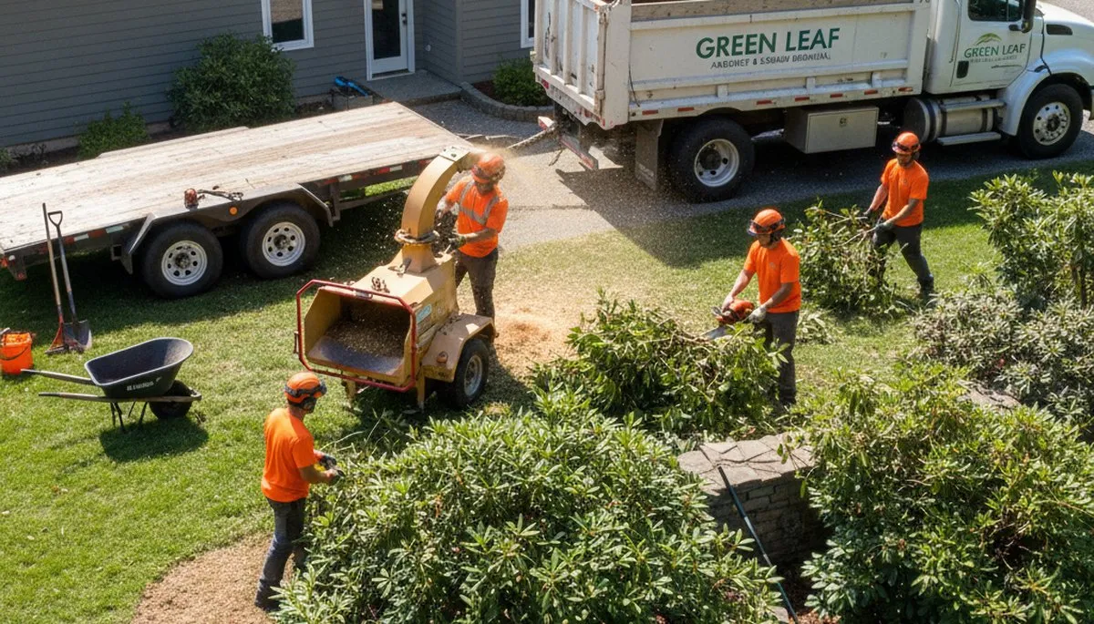 Professional shrub removal service in Saugus, MA by Chop Chop Tree experts